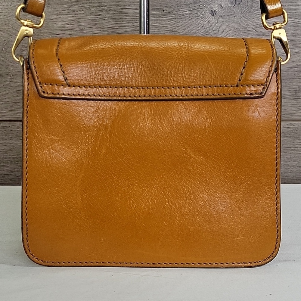 The Bridge Firenze 1969 Brown Leather Crossbody Bag - Picture 5 of 15